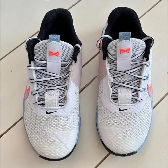 Nike Metcon 7 Premium White Doll Blue Orange Purple DM0335-155 Women's Size 7 - Picture 4 of 16